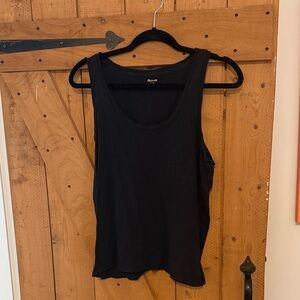 Madewell Black Tank Top